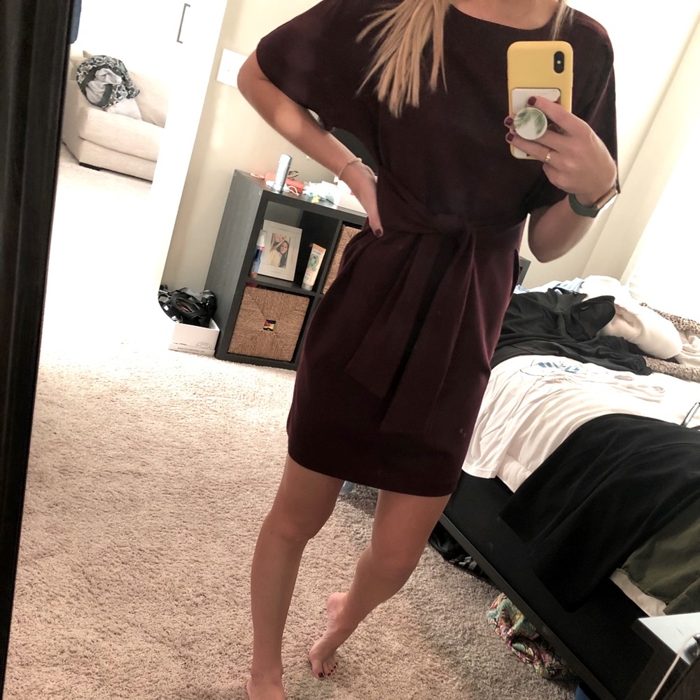 Front tie Dress